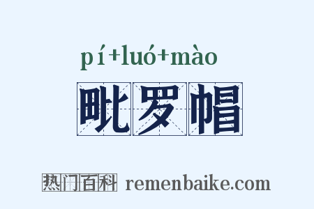 毗罗帽是什么意思的图片